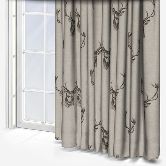 Stag Grey Curtain