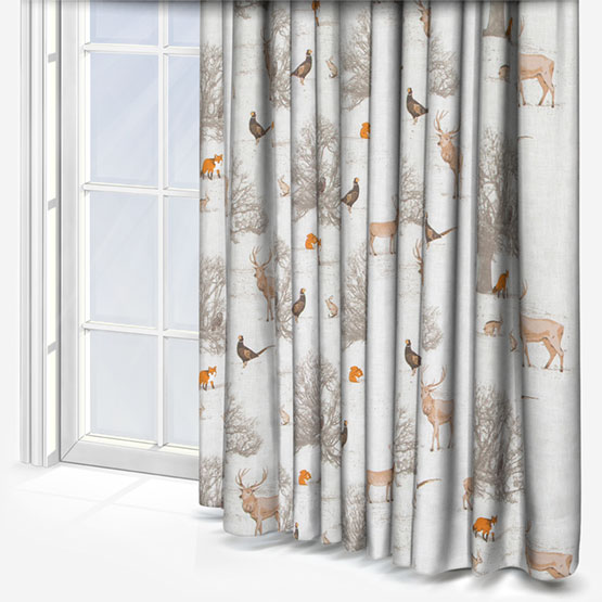 Fryetts Tatton Autumn curtain