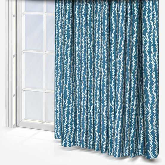 Tide Indigo Curtain