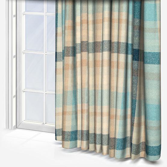 Fryetts Troon Cornflower curtain