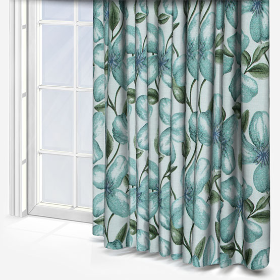 Fryetts Zaragoza Seafoam curtain