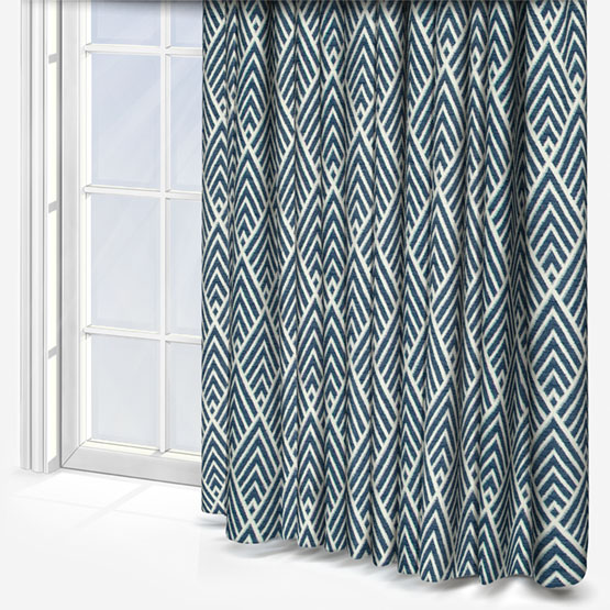 Asana Navy Curtain