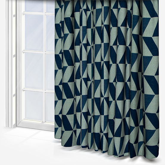 Gordon John Tribeca Navy curtain