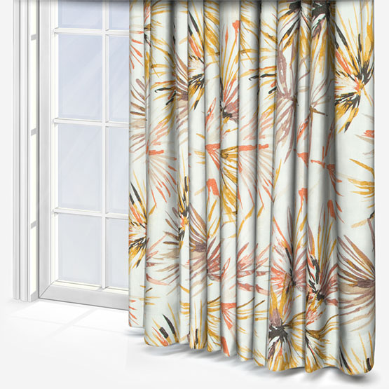 Harlequin Aucuba Paprika curtain