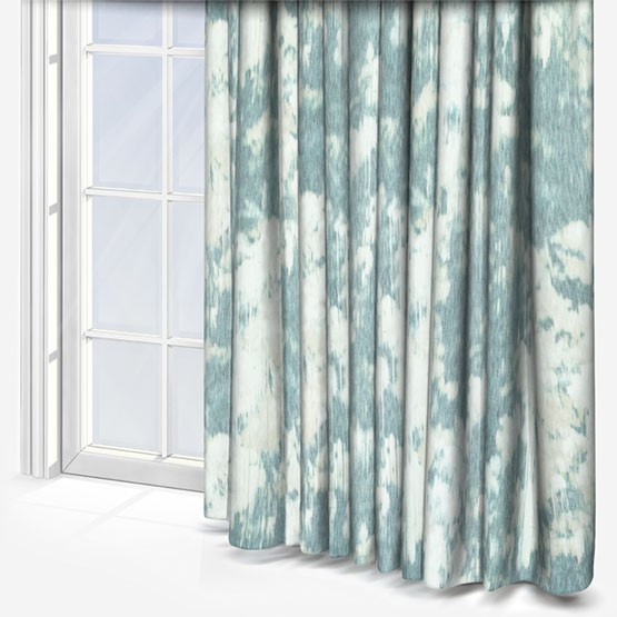 Harlequin Diffuse Slate and Ecru curtain