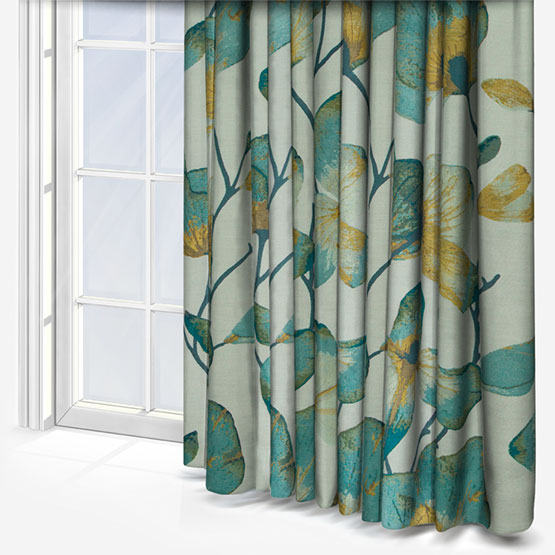 Harlequin Kienze Marine and Zest Curtain