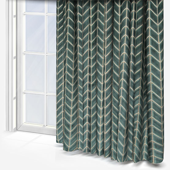 Harlequin Perplex Graphite curtain