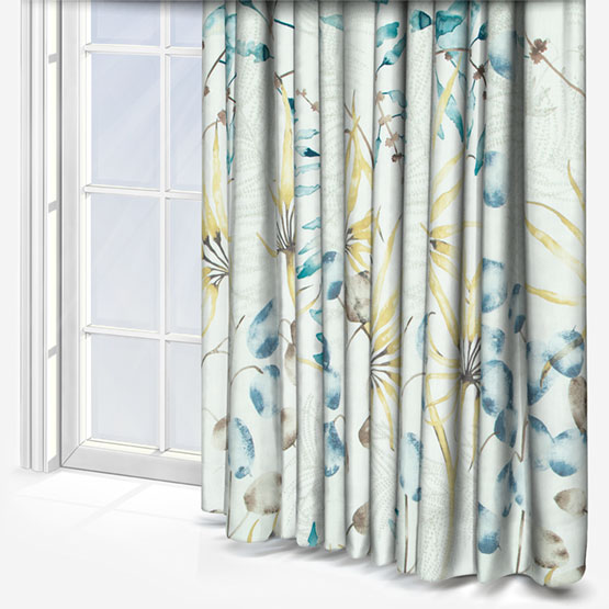 Harlequin Postelia Lagoon and Linden Curtain