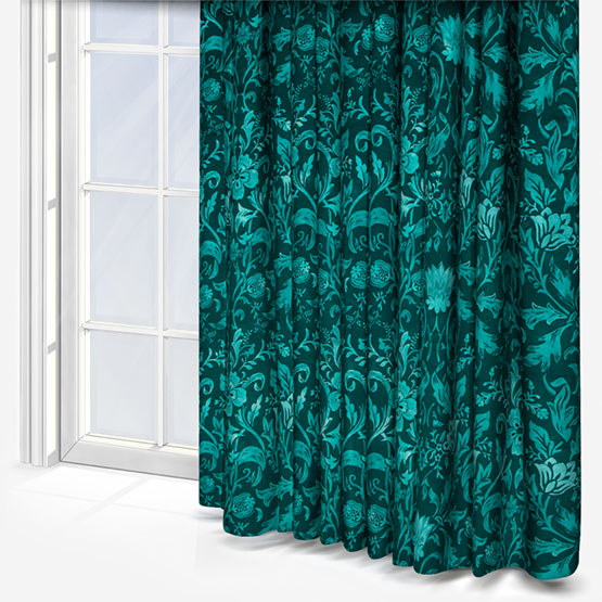 Baroque Turquise Curtain