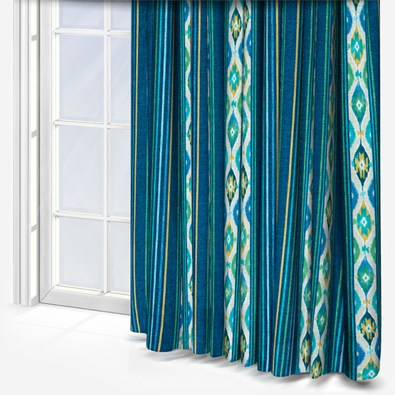 iLiv Boho Stripe Mineral curtain