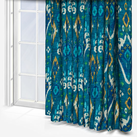 iLiv Boho Teal curtain