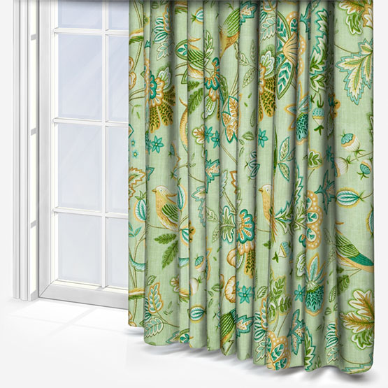 Chanterelle Mint Curtain