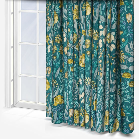 Cotswold Prussian Curtain