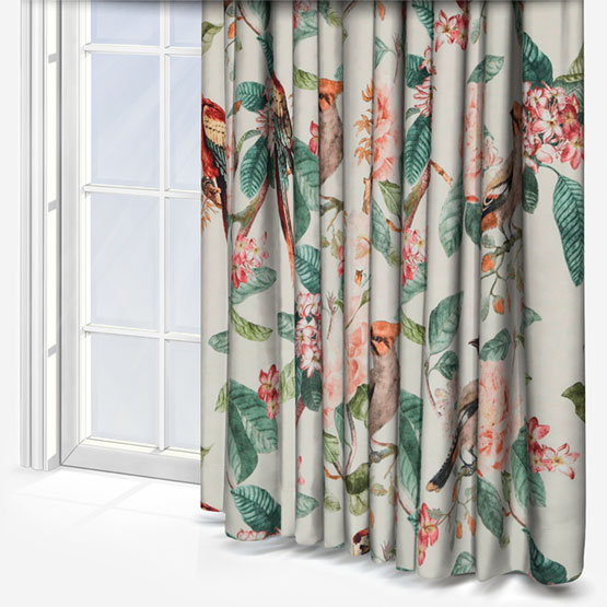 Enchanted Garden Chintz Curtain