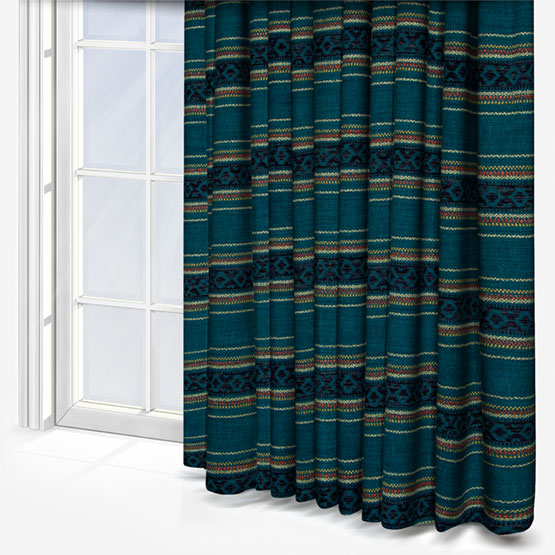 Fable Navy Curtain