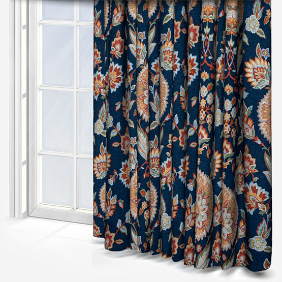 Jaipuri Indigo Curtain