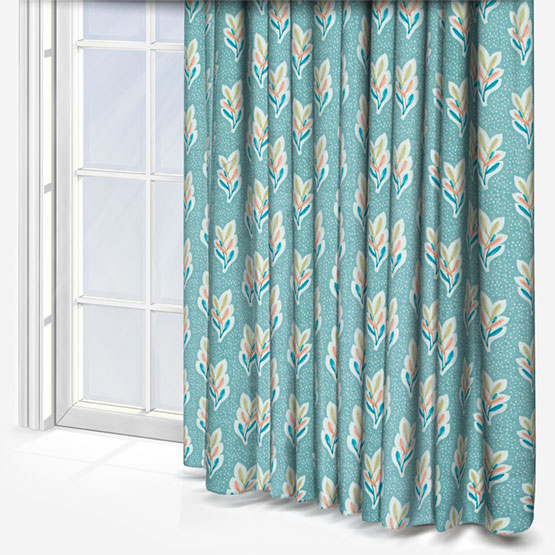 Lalita Chalk Blue Curtain