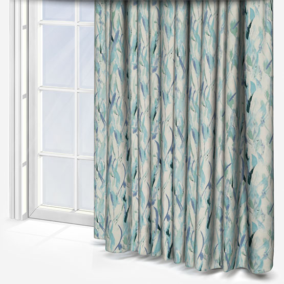 Lunette Cobalt Curtain