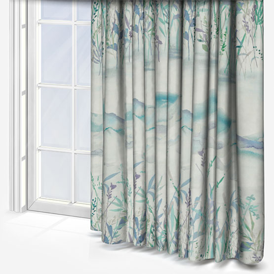 Marshlands Cobalt Curtain