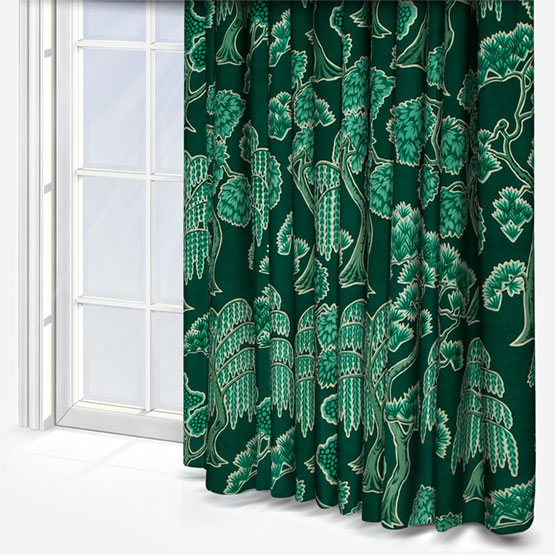 Midori Evergreen Curtain