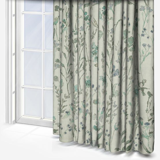 iLiv Pasture Cobalt curtain