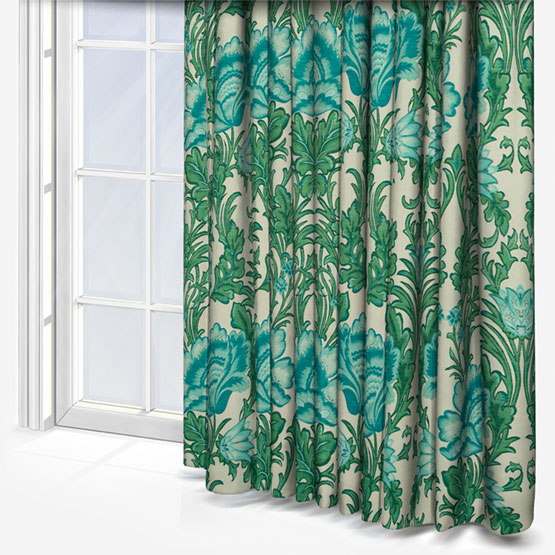 Pimpernel Turquoise Curtain