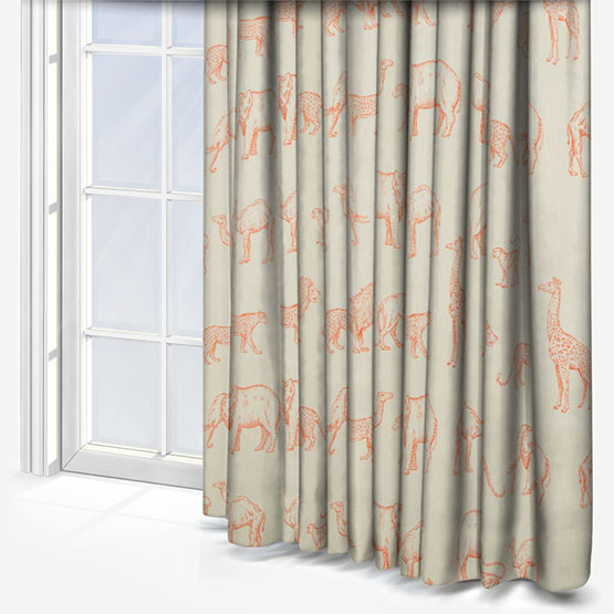 Prairie Animals Clementine Curtain