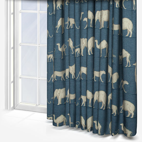 iLiv Prairie Animals Denim curtain