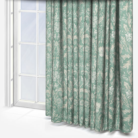 Rococo Aqua Curtain