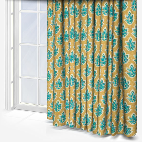 Roshni Ochre Curtain