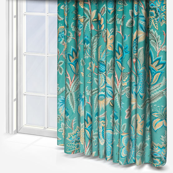 iLiv Sarita Velvet Malachite curtain