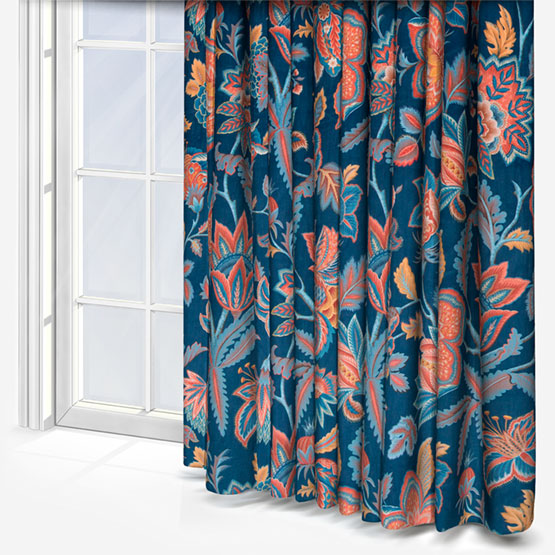 iLiv Sarita Velvet Sapphire curtain