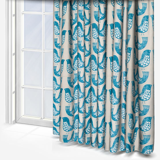 Scandi Birds Capri Curtain