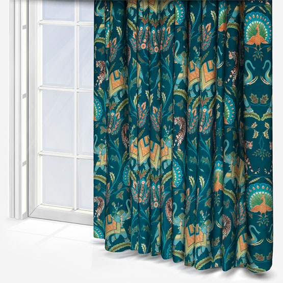 iLiv Sumatra Velvet Ocean curtain