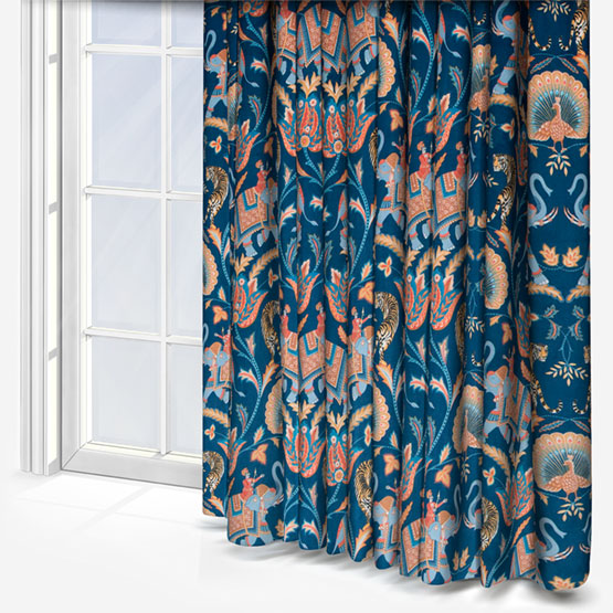 iLiv Sumatra Velvet Sapphire curtain