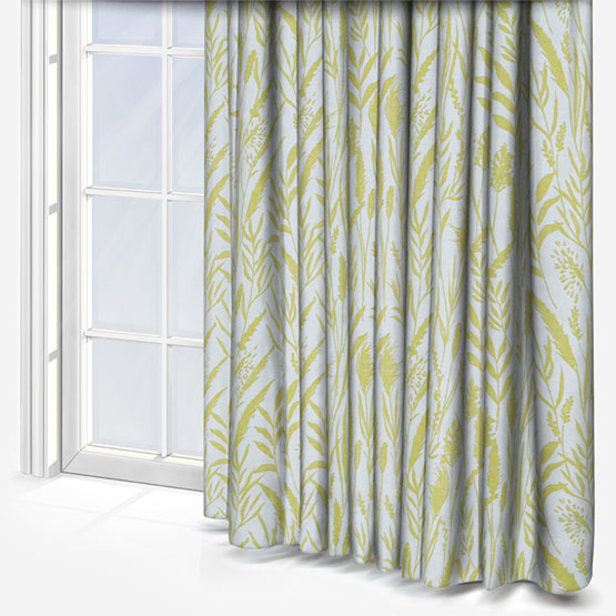 Wild Grasses Citrus Curtain