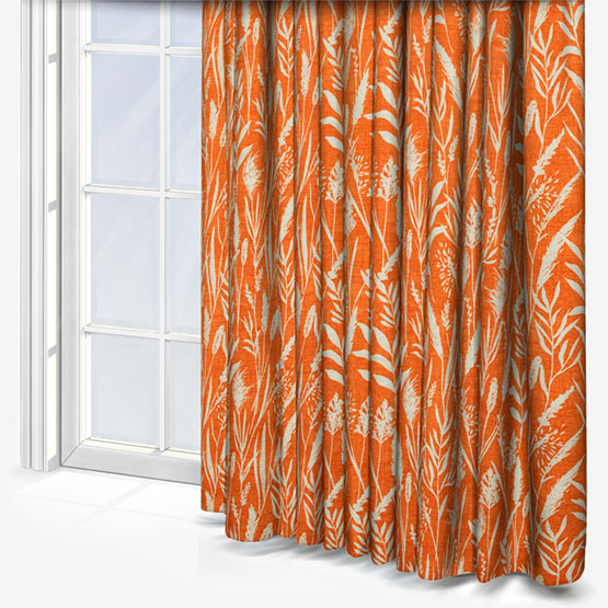 Wild Grasses Clementine Curtain