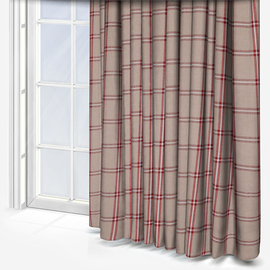 Windsor Cranberry Curtain