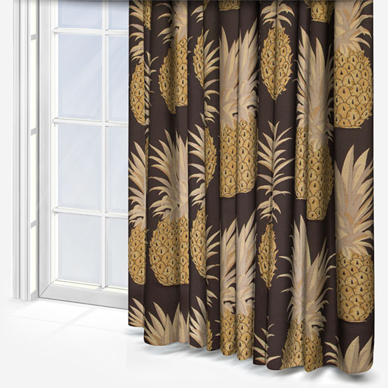 KAI Aloha Cocoa curtain