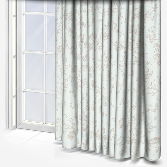Laura Ashley Aria Dove Grey Curtain