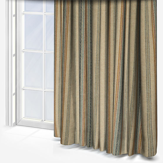 MOON Blenheim Natural Denim Curtain
