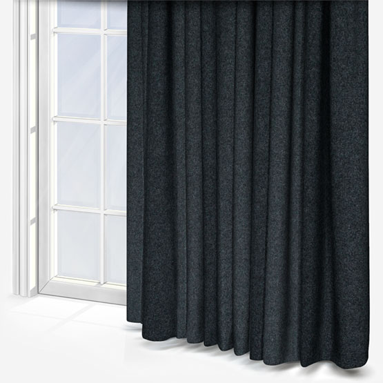 MOON Earth Charcoal Curtain