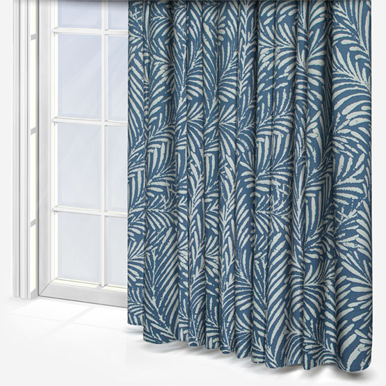 Prestigious Textiles Acoustic Cobalt curtain