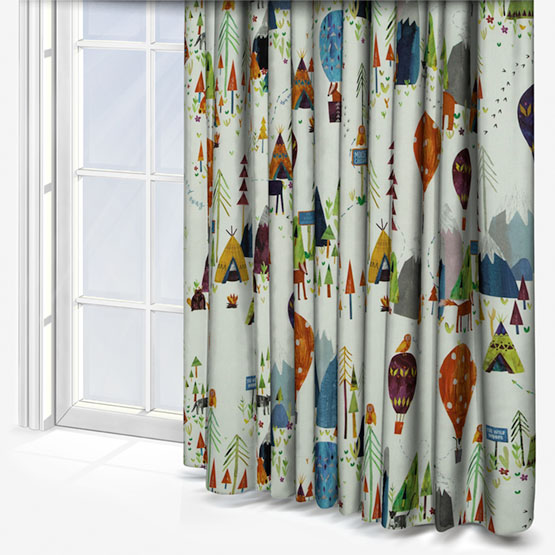 Away We Go Jungle Curtain
