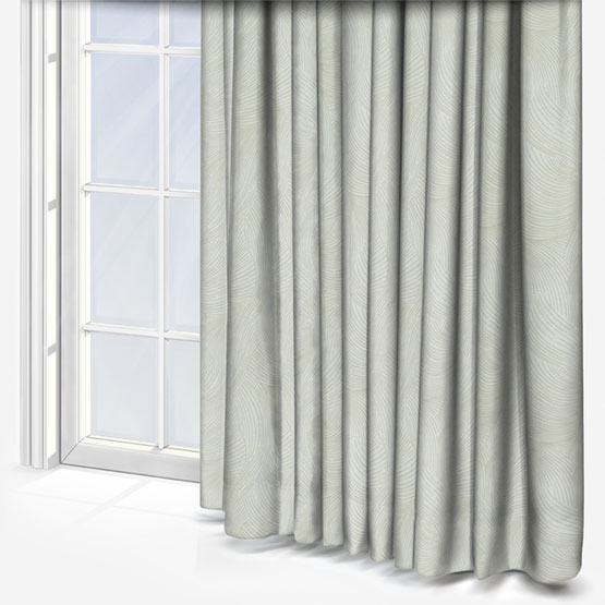 Prestigious Textiles Bailey Silver curtain