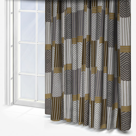 Prestigious Textiles Blake Amber curtain