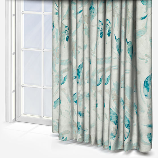 Prestigious Textiles Blossom Indigo curtain