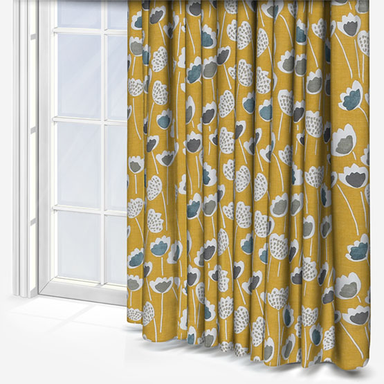 Prestigious Textiles Clara Saffron curtain