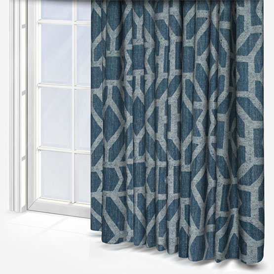 Compose Cobalt Curtain