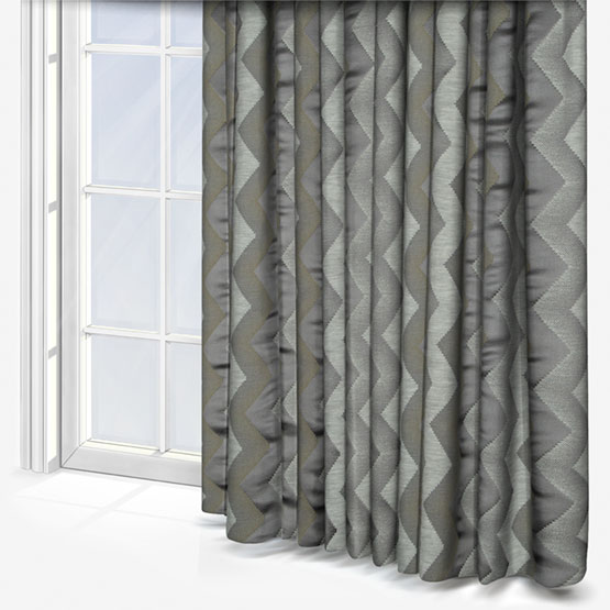 Prestigious Textiles Constance Silver curtain